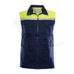 جلیقه کتان طرح ست ورک سفارشی