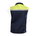 جلیقه کتان طرح ست ورک سفارشی