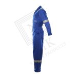 لباس کار سرهمی 100% پنبه مدل شرکت پترو صنعت جنوب